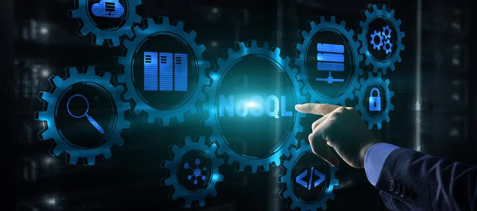 Structured Query Language. Database Technology Concept. NoSQL Stock Photos