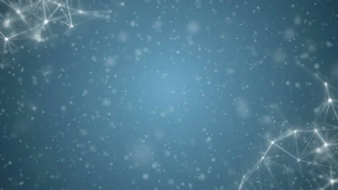 Structures on a blue screen.Animated computer background. Stock Footage 102657838