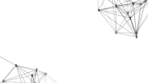 Structures of letters. Seamless loop. Stock Footage 104403288