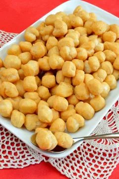 Struffoli Stock Photos