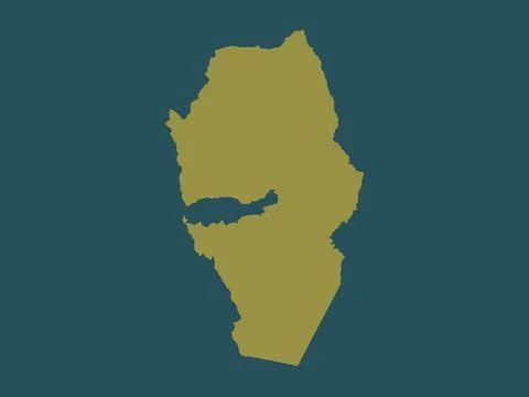 Struga, Macedonia. Solid color shape Stock Illustration