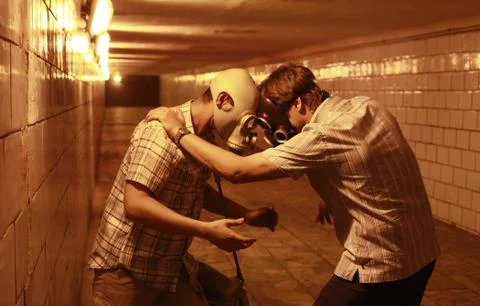 Struggle for a survival Stock Photos