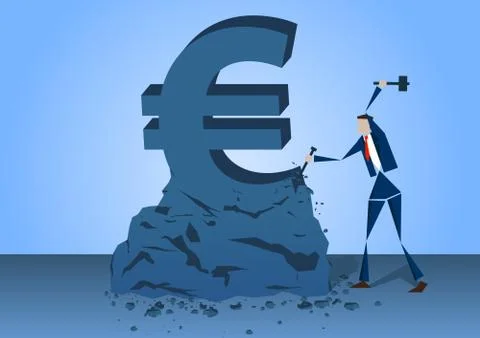 Struggle to win Stock Illustration