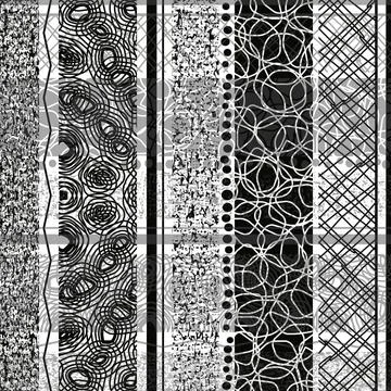 Strukturierte Streifen seamless pattern with structured stripes Copyright:... Stockfoto's