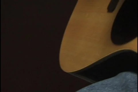 Strumming Guitar 2 Stock Footage 298453