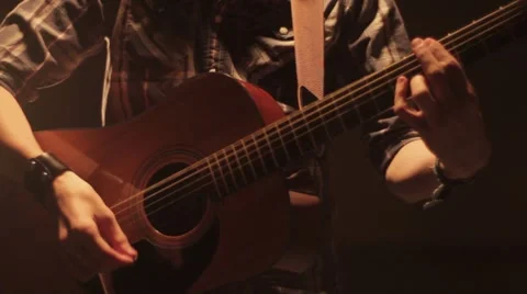 Strumming Guitar Video stock 942765