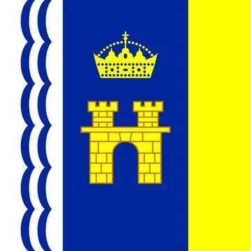 The of a Strya flag Stock Illustration