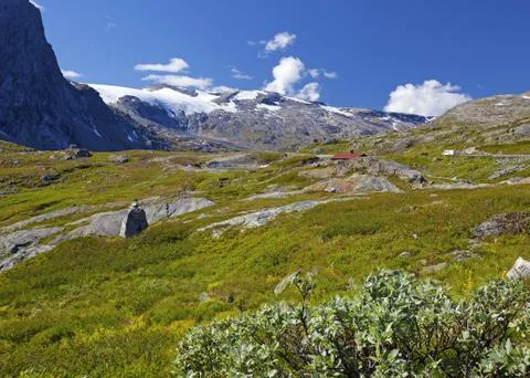Stryn in Norway Stock Photos