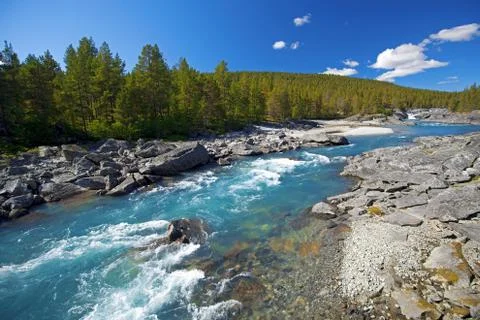 Stryn in Norway Stock Photos