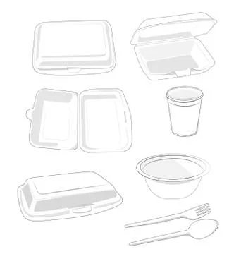 Stryrofoam Stock Illustration