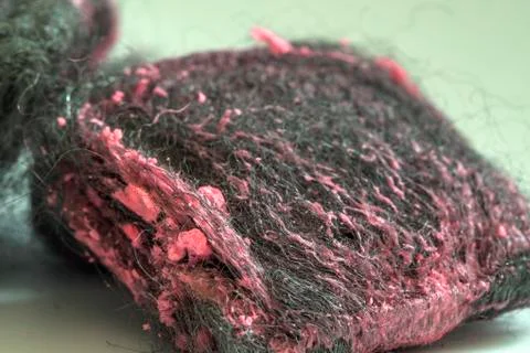 Sttel wool pad Stock-Fotos