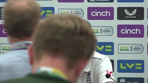 Stuart Broad content for Steve Smith to get ‘benefit of the doubt’ over run-out Stock Footage 246943759