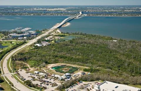 Stuart causeway Stock Photos