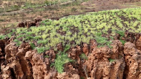 Stuart Highway Lubra's Lookout between Tennant Creek and Mataranka 스톡 동영상 304543383
