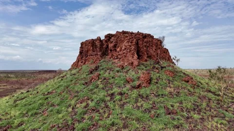 Stuart Highway Lubra's Lookout between Tennant Creek and Mataranka 스톡 동영상 304544203