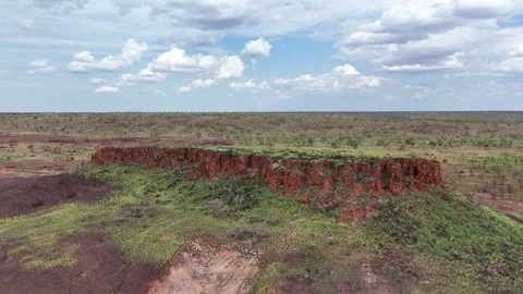 Stuart Highway Lubra's Lookout between Tennant Creek and Mataranka 스톡 동영상 304548987