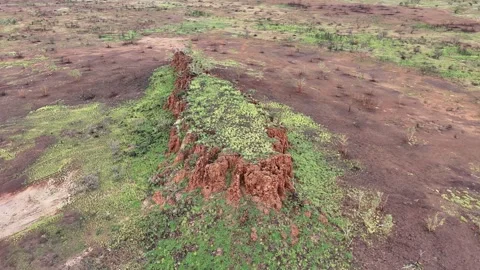 Stuart Highway Lubra's Lookout between Tennant Creek and Mataranka Video stock 304550510
