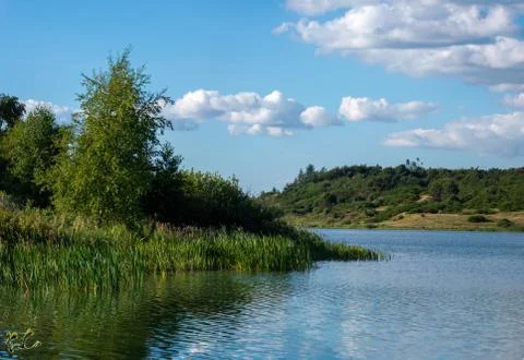 Stubbegård sø Stock Photos