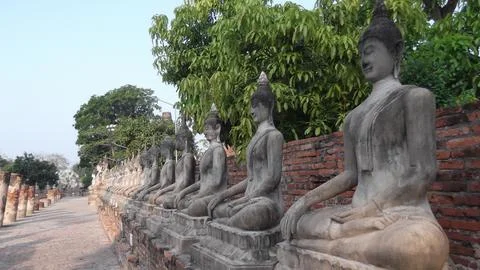 Stucco Buddha Stock Photos