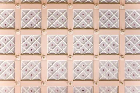 Stucco ceiling Stock Illustration