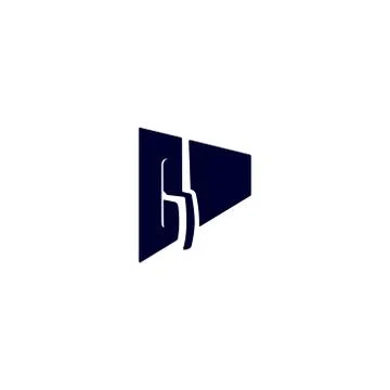 Stucco Plasterer Logo Vertical Stock Illustration