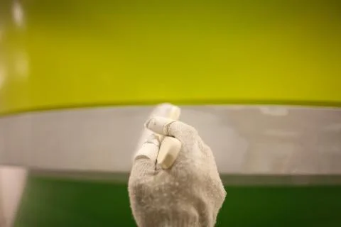 Stucco workers Stock Photos