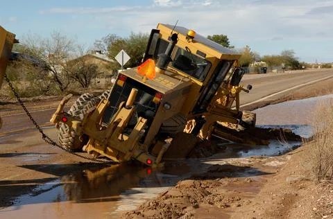 Stuck Grader Stock Photos