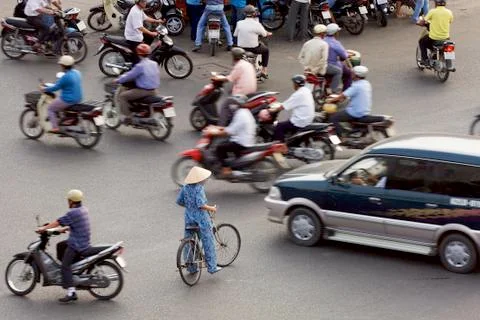 Stuck In Traffic Stock Photos