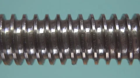 Stud bolt or threaded steel rod 動画素材 167408550