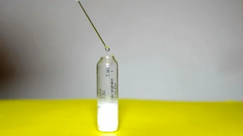 Stud medication in the ampoule Video stock 59535624