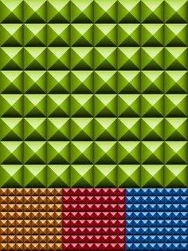 Studded background in 4 color Stock Illustration