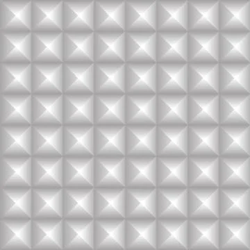 Studded background. Pointed, pyramidal shapes pattern. Seamlessly repeatable. Stock Illustration