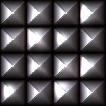 Studded Metal Illustrazione stock