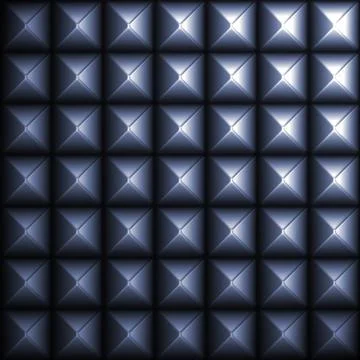 Studded Metal Stock Illustration