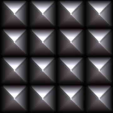 Studded Metal Stock Illustration