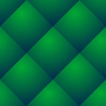 Studded upholstery repeatable pattern. Mosaic of 3d squares. Minimal monochro Stock Illustration