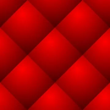 Studded upholstery repeatable pattern. Mosaic of 3d squares. Minimal monochro Stock Illustration