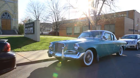 Studebaker Car Stock Footage 23341019