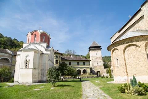 Studenica monastery Stock Photos