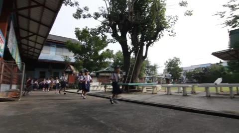 Student 7-8 years old, Scout Assembly, Scout Camp Stock-Footage 68855064