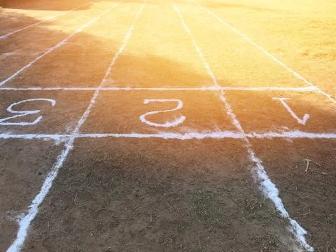 Student athletic competition Stock Photos