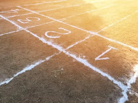 Student athletic competition Stock Photos