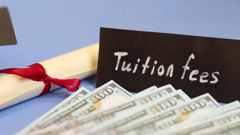 Student billing and payment Stock Footage 82772081