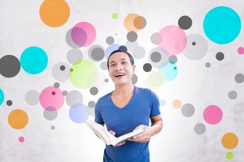 Student With Book Stock Illustration