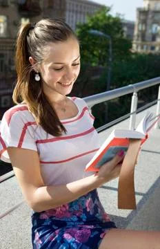 Student with book Stock Photos