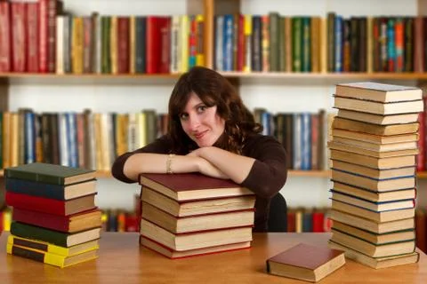 Student with  book Stock Photos