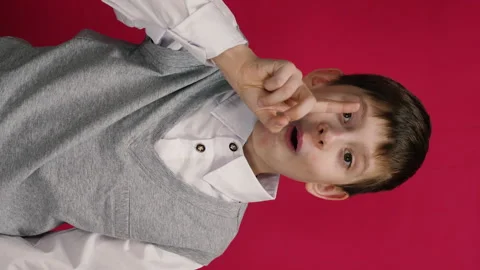 The student came up with an idea. Eureka! Concept of the birth of ideas. Stock Footage 254009897