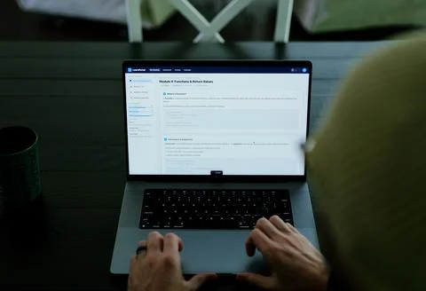 Student Caught Using Prohibited AI on Laptop Фото