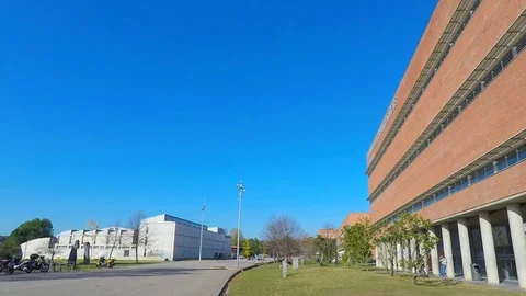 Student City Library Stock Footage 78537160