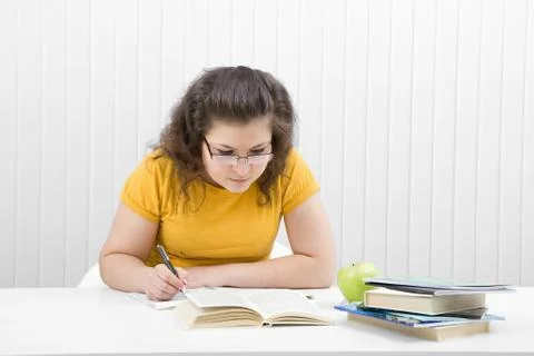 Student in the classroom Stock Photos